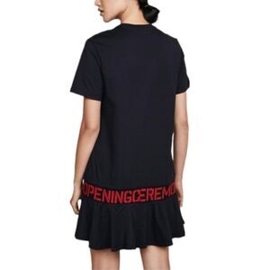 OPENING CEREMONY black t-shirt dress Small @P